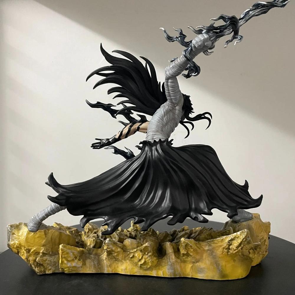 Bleach Ichigo Hollowfied Horn & Final Getsuga Tensho 23cm Anime Actionfigur Statue Schreibtischdekoration Geschenk