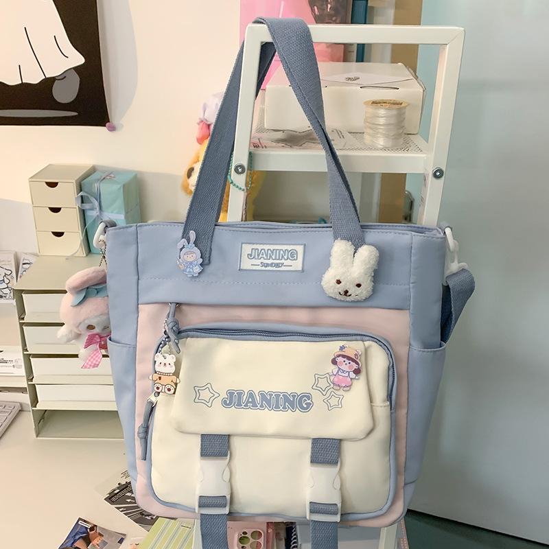 School bag Children's elementary school students Girls Junior high school students High school two-piece set Backpack