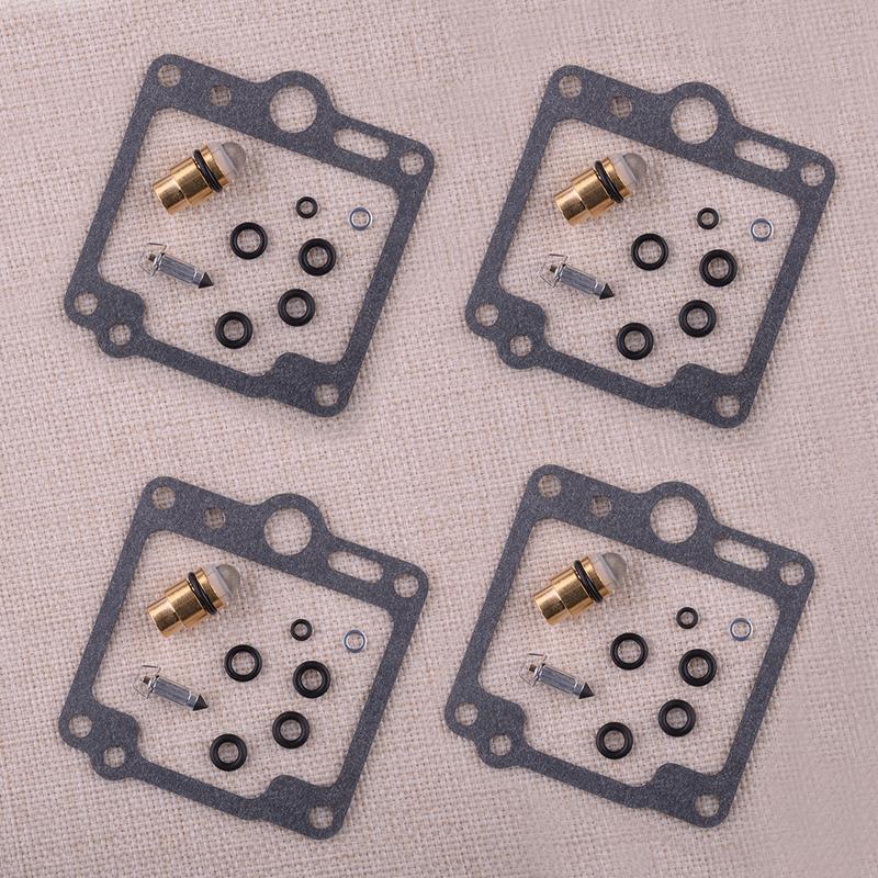 4Sets Carburetor Carb Repair Rebuild Kit Fit For Yamaha XJ700X Maxim X XJ750 FJ1100 FJ1200
