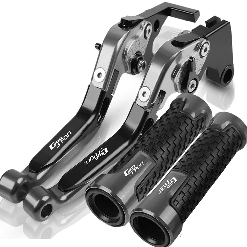 For BMW C600SPORT C 600 SPORT 2011-2015 Motorcycle Adjustable C600 SPORT Brake Clutch Levers Handlebar Handle Bar Grips