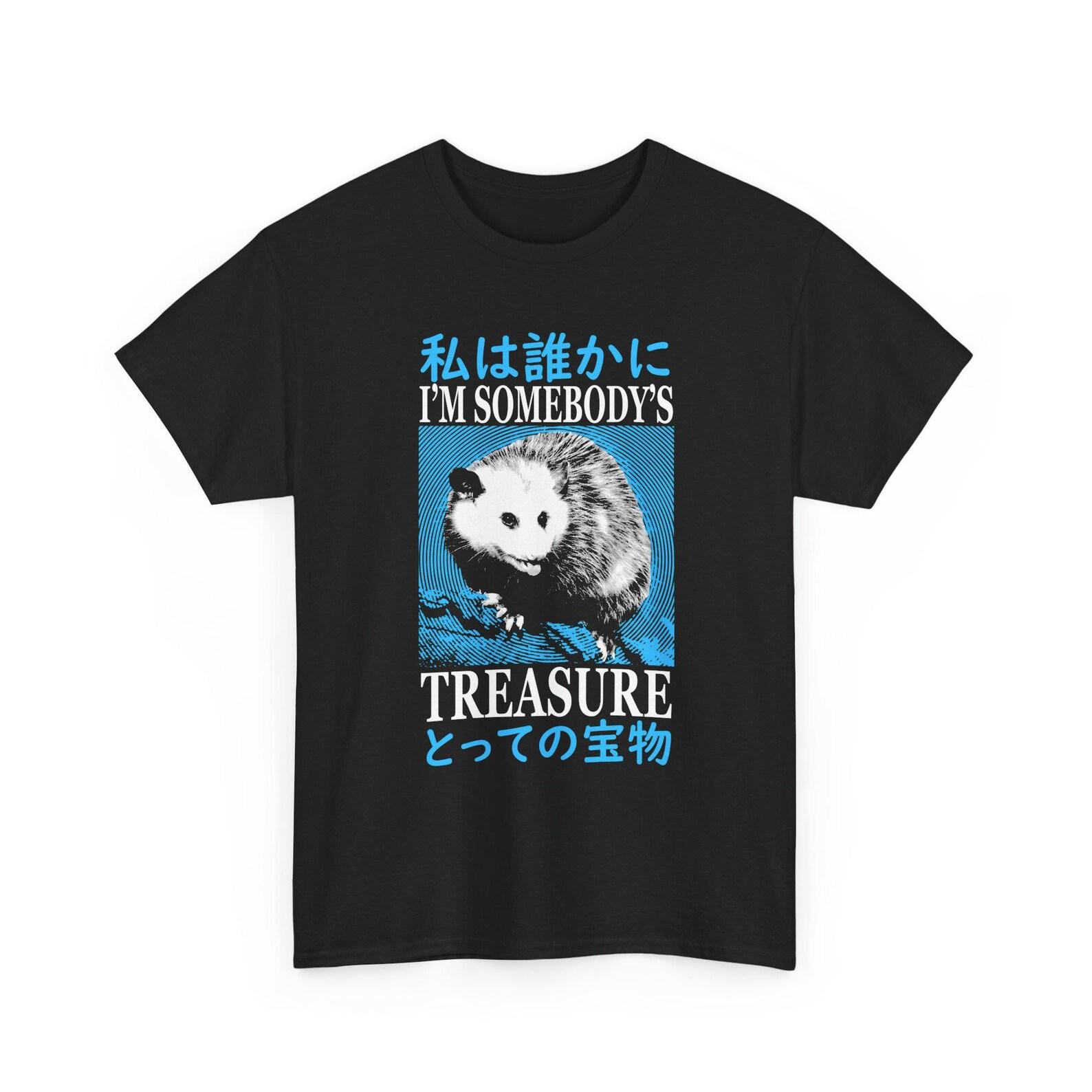I m Somebody s Treasure Vintage Japanese Opossum T-Shirt M