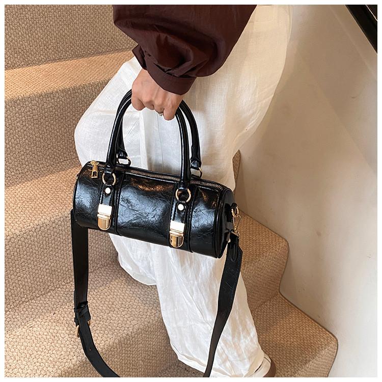 IELGY Boston Handbag Ladies All-Match Large-Capacity Commuter Shoulder Messen
