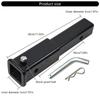 Heavy Duty Hitch Extension Suitable for SUVs and Offroads Vehicles 2 Inch Receiver with 7 Inch Length & 350lbs Capacity