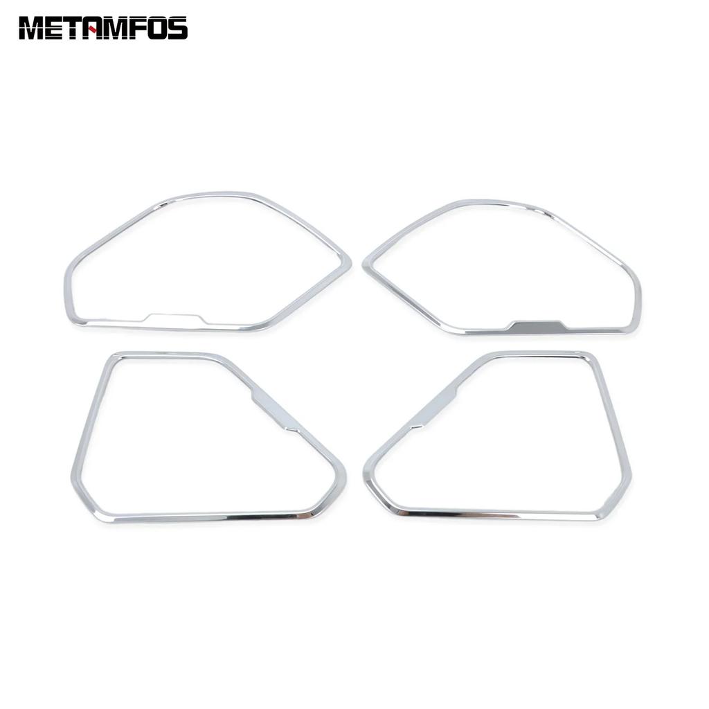 For Toyota Rav4 Rav 4 -2024 2025 Stainless Steel Door LoudspeakerAudio Speaker Cover Trim Interior Accessories Car Styling
