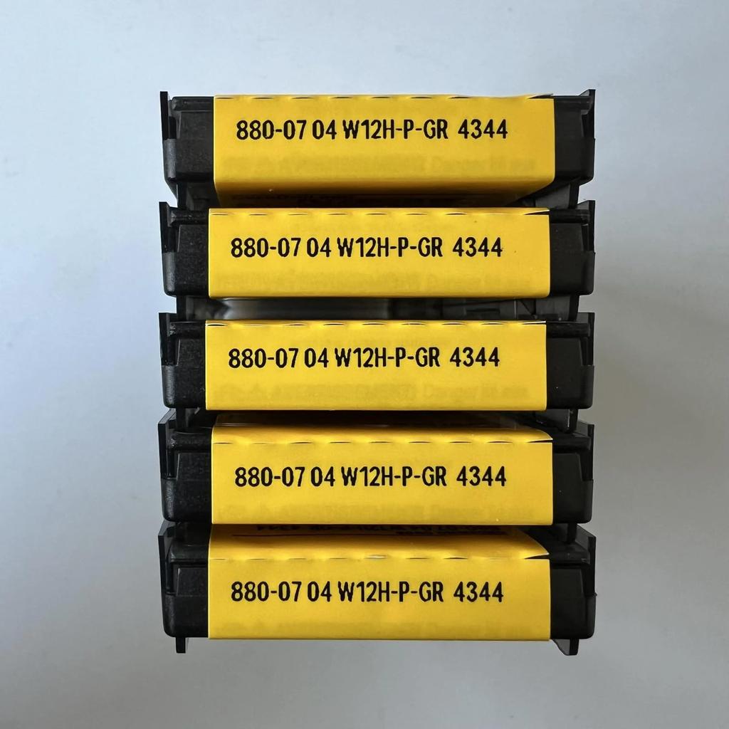 Original Sandvik / 880-0704W12H-P-GR 4344 / CNC lathe carbide blade 10 PCS