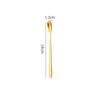 1Pc Stainless Steel Long Handle Stirring Spoon Coffee Tea Spoons Dessert Spoon Stirring Rod Tiny Spoon Kitchen Accessories