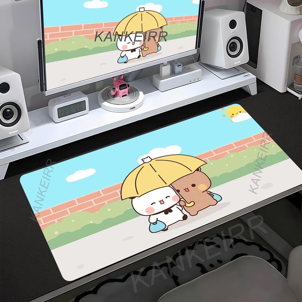 XXL Mauspads Anime Computer Tischmatte Bubu Dudu Gamer Schreibtischmatte PC Gaming Zubehör Mauspads Große Matten Büro Mauspads Setup