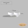 White Ceramic Chopstick and Spoon Rest