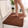 Strip Bathroom Mat Bath Non-slip Carpets In Wash Basin Bathtub Side Floor Rug Shower Room Doormat Memory Foam 3D Pad