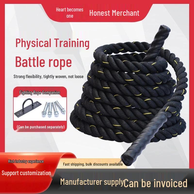 Heavy Duty Fitness Battle & Climbing Rope 25mm x 2.8m