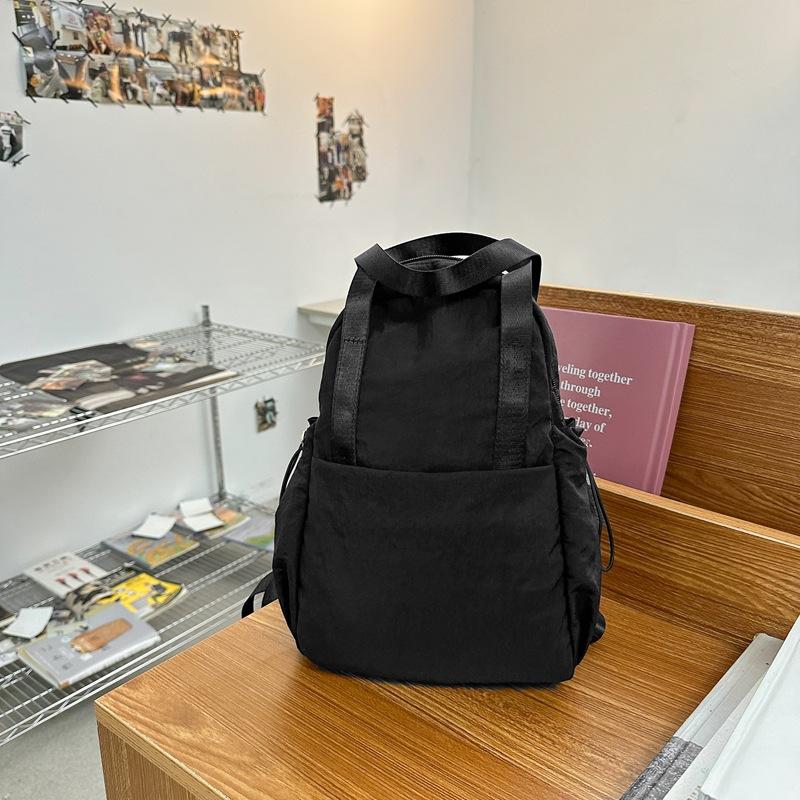 

Дорожный легкий женский многофункциональный маленький рюкзак на плечо мужская нагрудная сумка для отдыха на открытом воздухе спортивная походная сумка чёрный