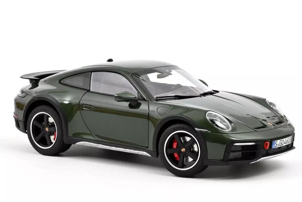 Norev Porsche 911 Dakar 2023 Metallic Oak Green Finished Product 1/18
