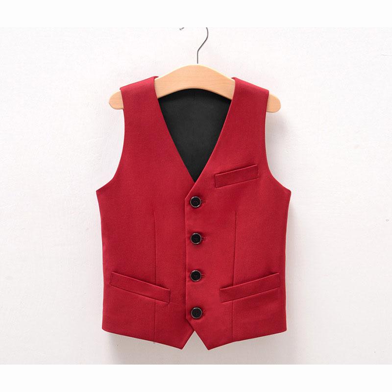 Boys Dress Suit Kids Blazer Toddler Wedding Formal Piano Performance Waistcoats Children School Party