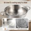 MAXCOOK 304 Stainless Steel 32cm Hot Pot with Three-Layer Bottom