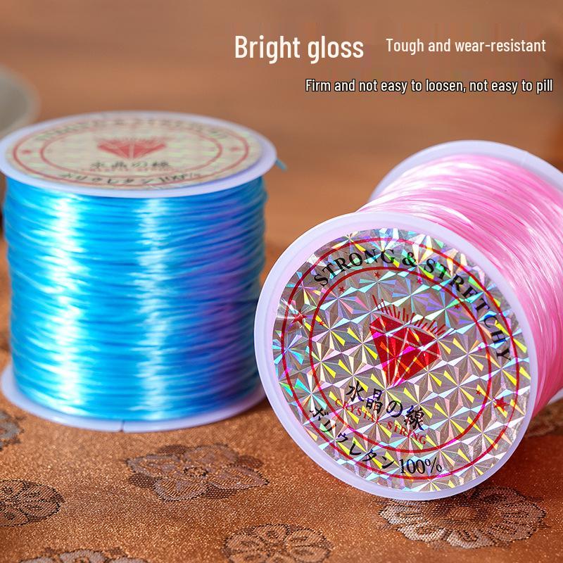 Elastic Thread for DIY Beaded Bracelets and Prayer Beads