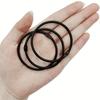 20 Pieces Shower Curtain Anti Rust Metal Hooks with Smooth Round Shower Rings
