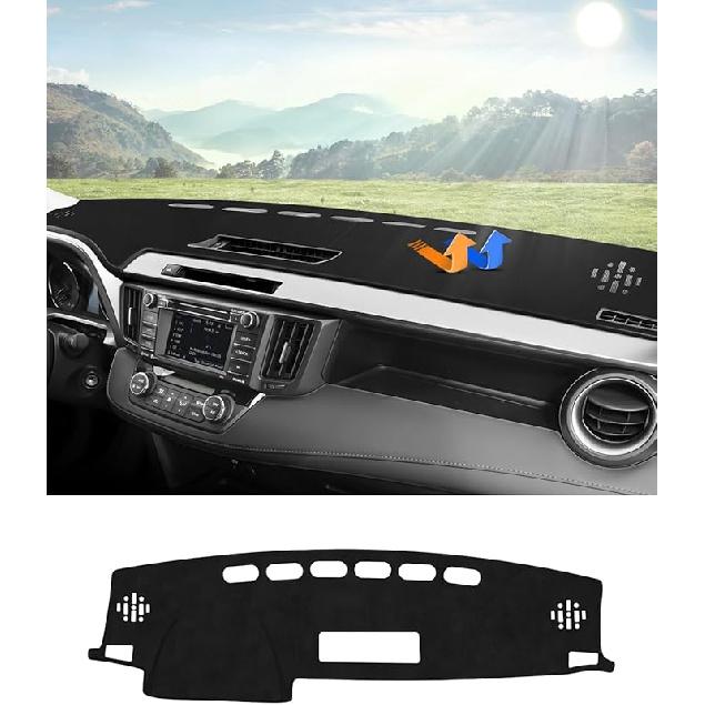Cartist Dashboard Cover Mat For 2011-   Jeep Grand Cherokee Accessories Dash Cover Suede Dash Mat Sunshade Glare UV Rays Protector (NOT For Jeep