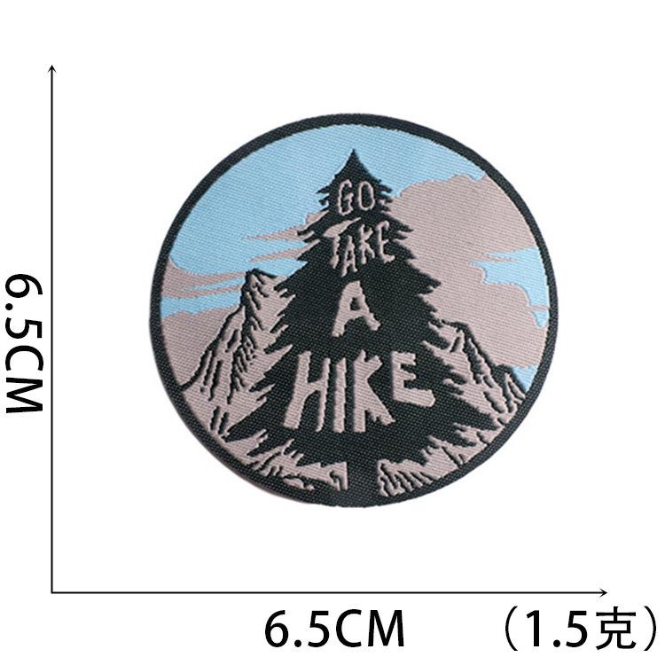 Astronaut Embroidery Cloth Sticker, Clothes Patch Sticker, Decorative Embroidery Sticker, Ocean Wave Computer Embroidery Chapter Cherry