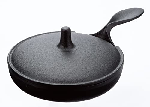 

Rikucho Ogasawara Mini Pan L With Lid Nanbu Tekki Nanbu Ironware