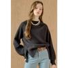 MAXZA Color Sequin Raccoon Wool Blend Mock Neck Knit Cd02qk003on