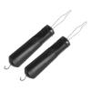2 Pcs Button Hook and   Pull Helper One Handed Dressing Button Assist Tool Comfortable Wide Grip for Shirt Coat Buttoning