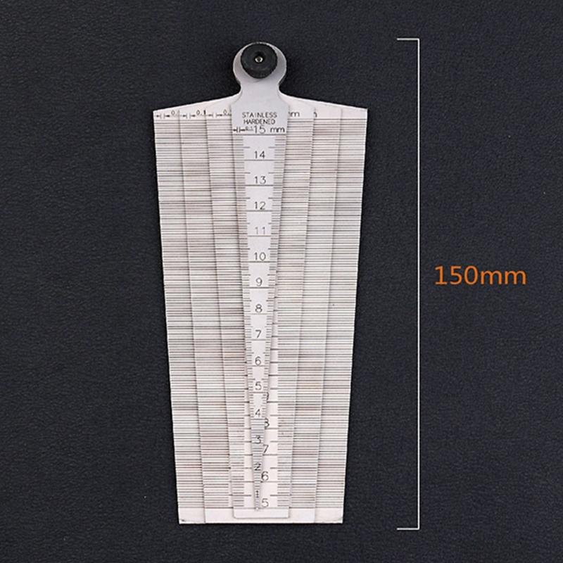 Fühlerlehre Dickenlehren Messwerkzeug Keil für Motoreinstellventile Innendurchmesser Präzisionsmesswerkzeuge