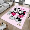 Mickey Minnie Love Carpet For Playroom Bedroom Living Room Sofa Home Decorkids Game Area Rug Nonslip Floor Mat