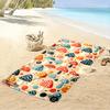Colorful Mushroom Pattern Design Beach Towel Beach Towel Quick-drying for Travel Outdoor Sports Jogging Beach and Swimming