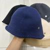 Versatile crimping warm and thin elastic fisherman hat children autumn and winter thin age reduction knitted wool basin hat bucket hat