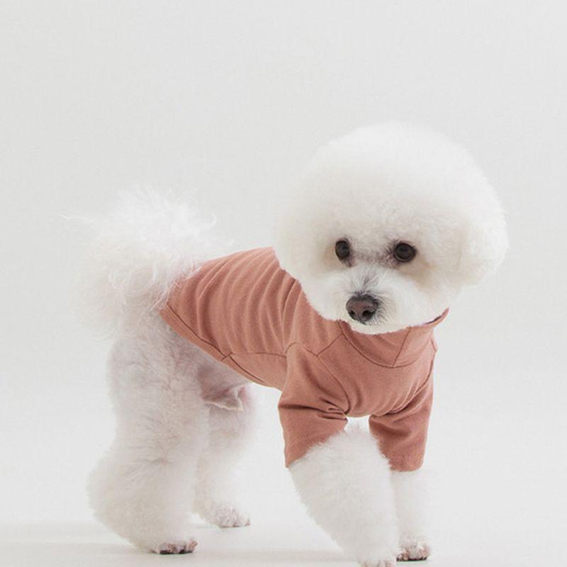 T-shirt à col roulé foreverybari (corail)