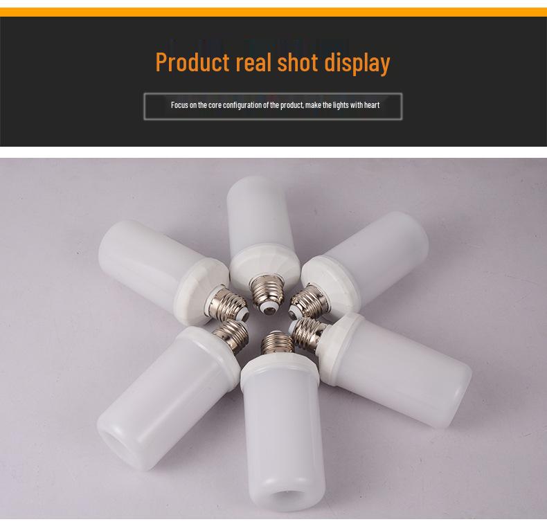 LED-Fackel-Glühbirne mit Schwerkraftsensor für Halloween-Außendekoration