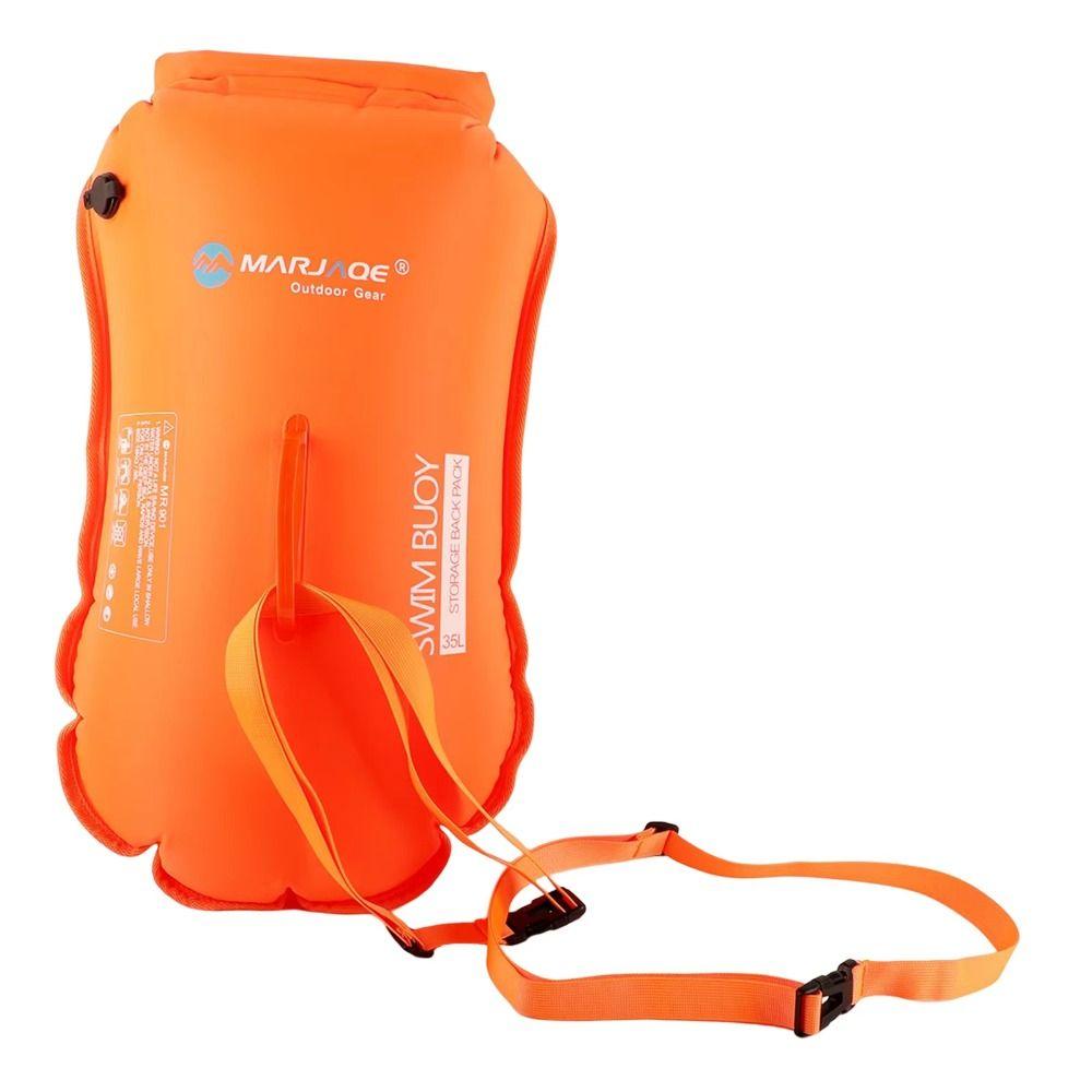 Drift Buoy Backpack Swimming Bag Thickened Swimming Buoy Bag Float Water Buoyancy Bag  Diving