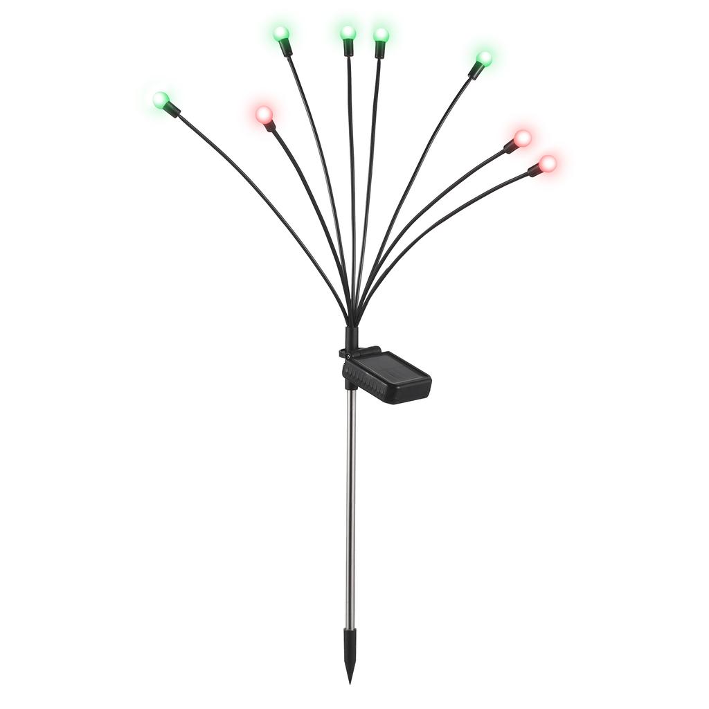 Solar Powered Firefly Lights Lawn Lamp Waterproof Outdoor Pathway Light Landscape Decorative
