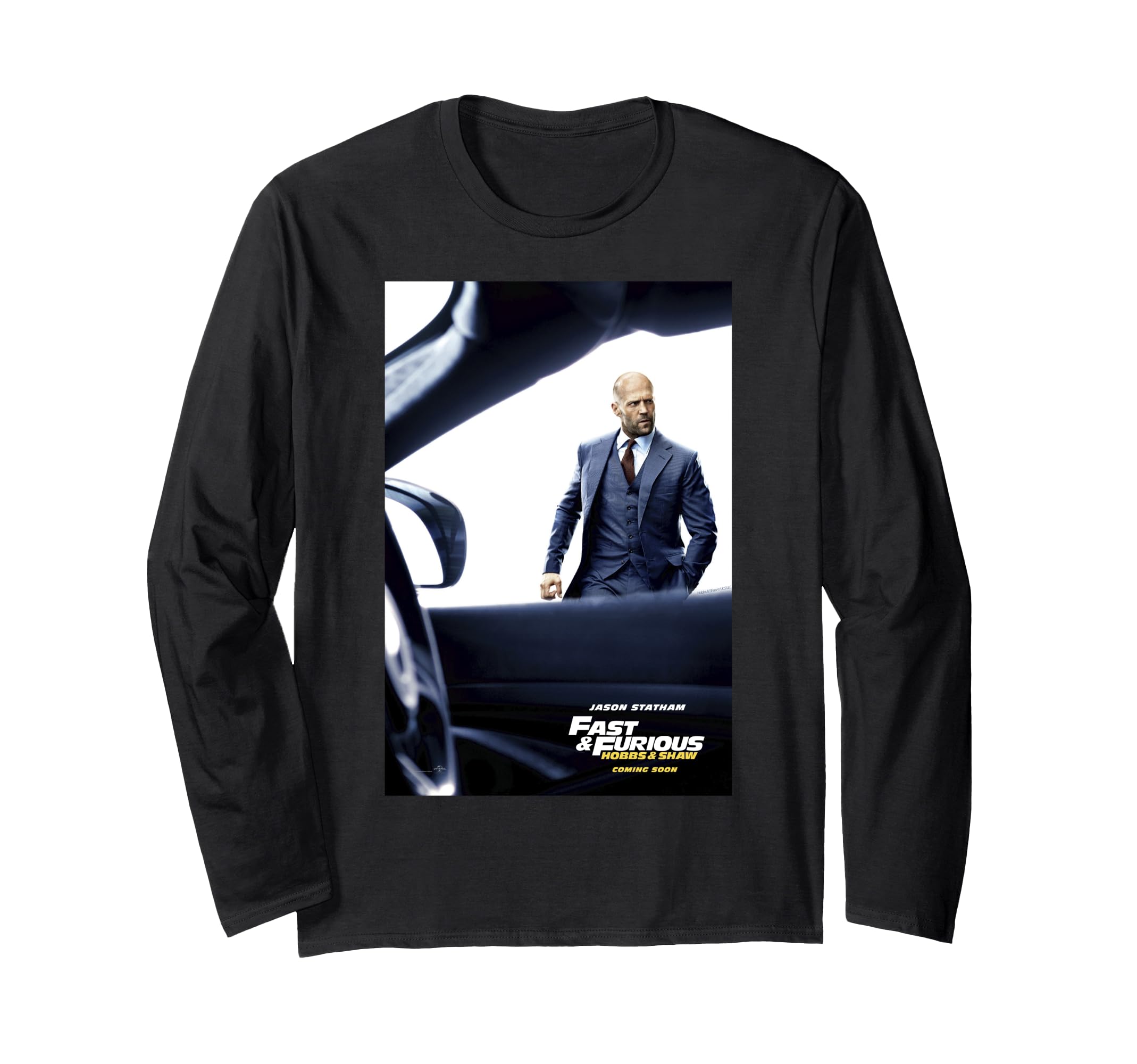 

Fast & Furious Hobbs & Shaw Deckard Movie Poster Long Sleeve T-Shirt