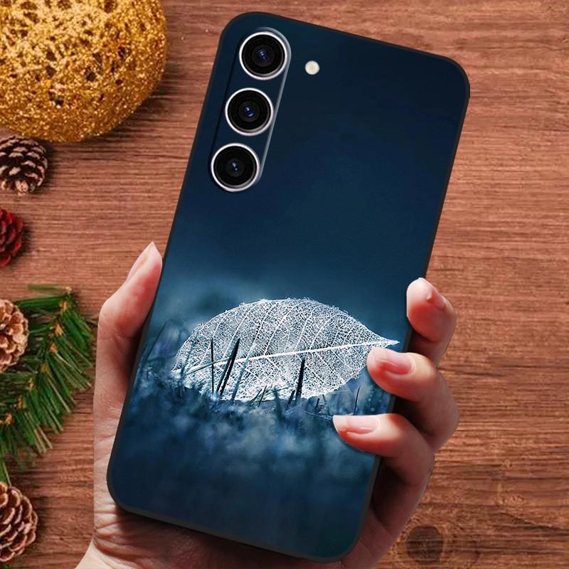 Vánoční malovaný kryt pro Samsung Galaxy S25 Ultra S25Plus Pouzdro Silikonové Měkké Fundas Pro Samsung S25 Plus Kryt telefonu s 25