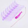8Pcs Eyebrow Stencils Brow Rulers Professional Grooming Drawing Card Guides