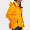 Adidas Outdoor Sports Hooded Jacket Men Outerwear Orange Yellow GQ2397