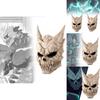 Terrifying Kaiju No 8 Kafka Latex Mask For Halloween Cosplay Party Costume Accessory