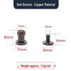 Eco-Friendly Brass Monk Head Accessories: Pacifier Buckle, Car Parts, Phone Cases & Leather Goods