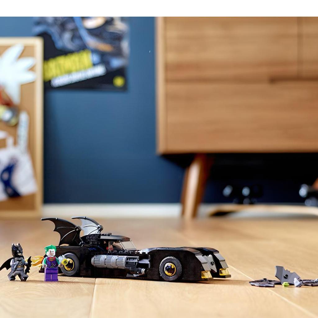 LEGO Super Hero Collection Batman And The Batmobile In Pursuit Of Joker Building Blocks 342 76119