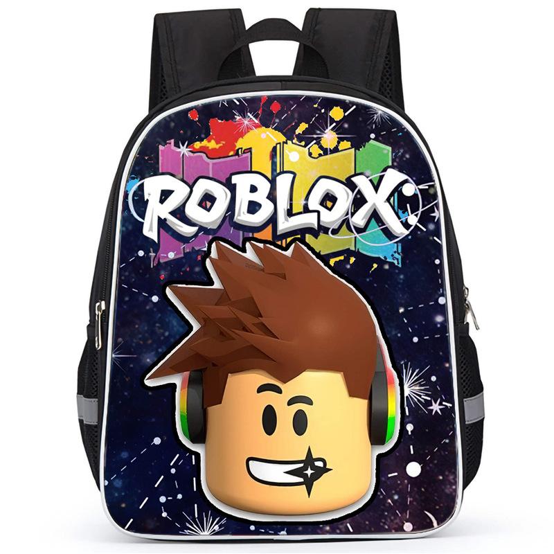 2026 new Roblox comfortable backpack with high-definition printed casual lightweight backpack