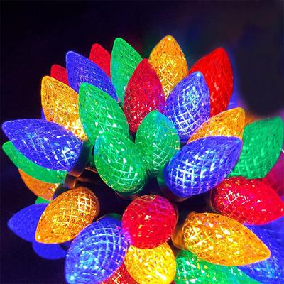 10M 50 C9 Strawberry String Lights Waterproof Christmas Strawberry Fairy Light for Party Holiday Wedding Indoor Outdoor Decor