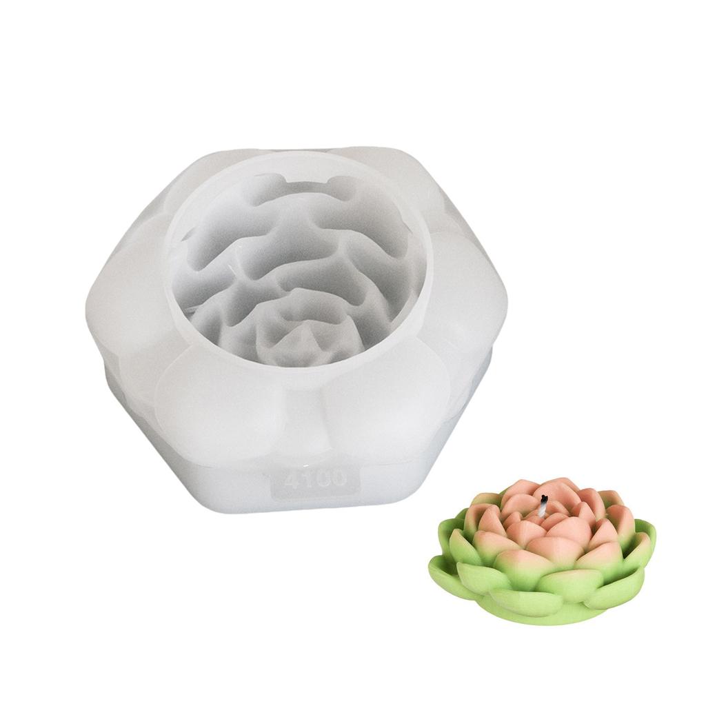 Creative Candle Silicone Mold Home Decoration Mould 3D Flower Shaped Aromatherapys Mold Jewelry Making Supplies