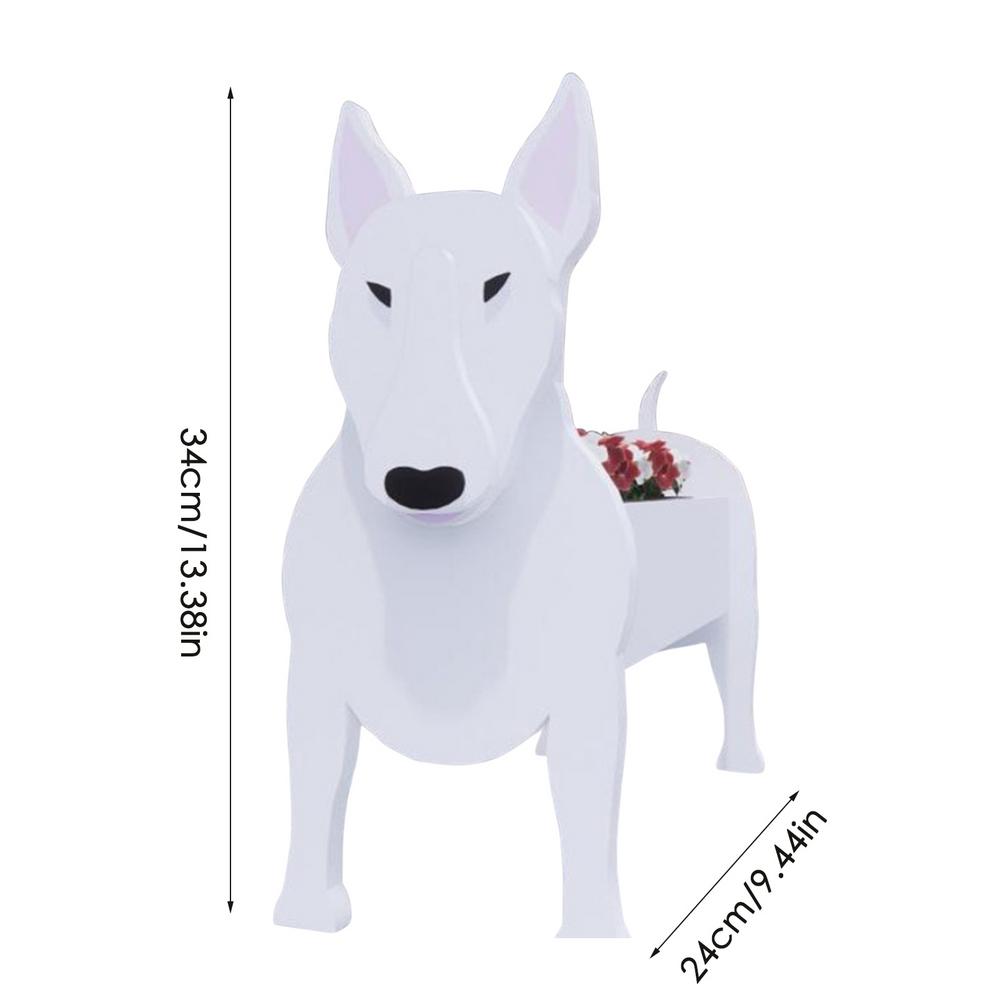 

Милый Цветочный Горшок в Форме Животного ПВХ Собака Горшечное Растение Сад Двор Декорация Контейнер Держатель Для Растений Для Улицы В Помещении