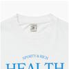 Sporty   Rich Ts855wh Sr Health Club  Sr Health Club  Shared Short Sleeve Tee