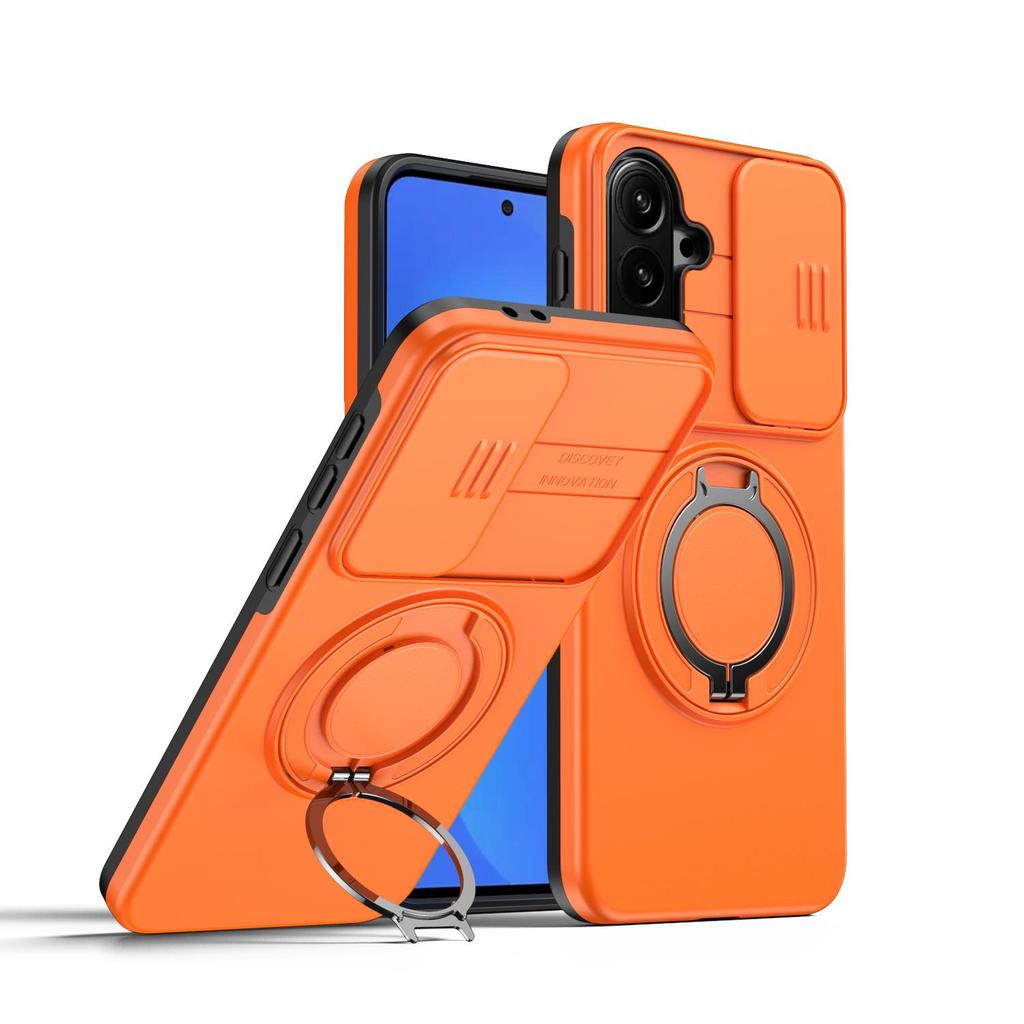 Schiebefenster Linsenschutz Magnetischer Ring Halter Hülle Für Samsung Galaxy A36 A56 A26 A16 Rüstungs Hülle
