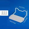 2 -piece Mattress Holder Cap for The Installation of Bed Frame Supports Clamp Without Slide