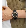 [Citizen Q&Q] Watch Digital Radio Solar Waterproof Date Urethane Band MHS7-300 Men's Black Black/Silver
