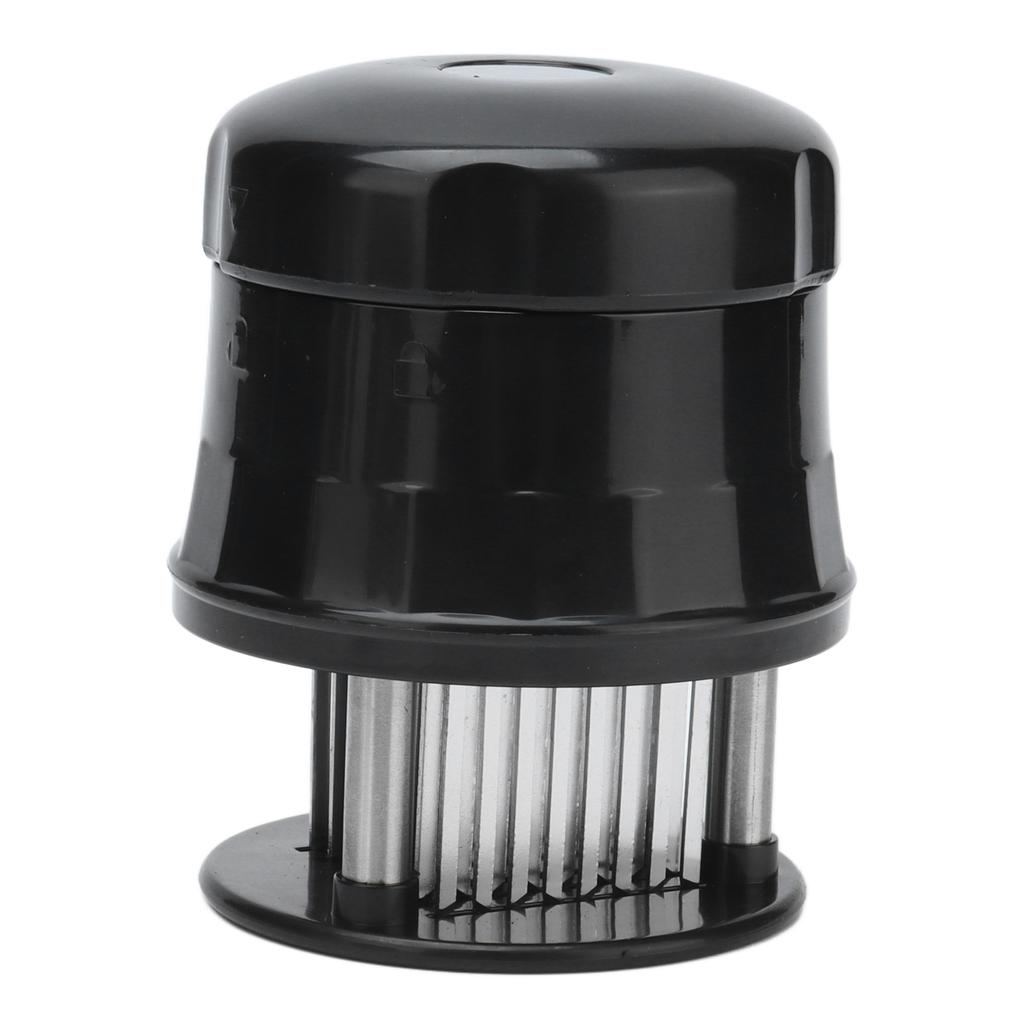 Meat Tenderizer Stainless Steel Ultra Thin Needle Blades Kitchen Cooking Tool with Protective Cover for Restaurant Home