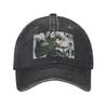 Levi AckerUnisex Attack On Titan Washed Denim Cap Casual Baseball Caps Adjustable Hat Summer Unisex Baseball Hats